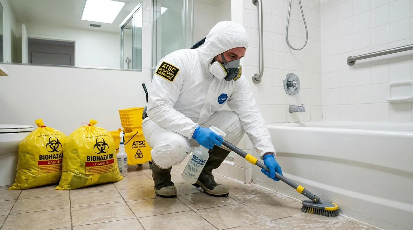 Decontamination equipment deployed for Blood Cleanup in Kaukauna